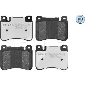 Brzdová destička Sada brzdových destiček, vždy 4 kusy v sadě MEYLE 025 239 4516/PD