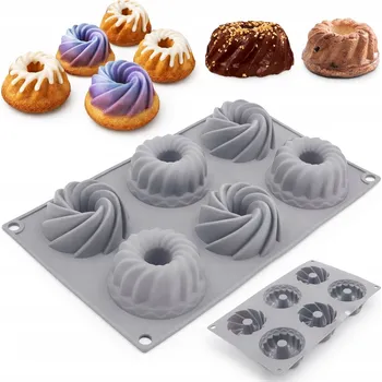 Nádoba na pečení Forma na muffiny Brunbeste 16,7 x 27,8 cm, průměr 7 cm