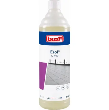 Čistič na dlažbu gres Buzil Erol G490 1L alkalický, odstraňuje nečistoty, koncentrát