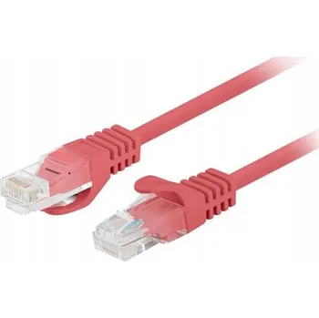 Síťový kabel Patchcord Lanberg UTP kat.5e 1,5 m červený 10-Pack