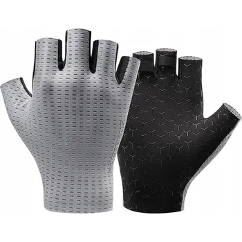 Cyklistické rukavice Cyklistické rukavice Rockbros prodyšné, krátké prsty, velikost: L