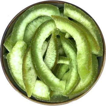 Sušené ovoce Zdravoslav Pomelo kandované plátek zelený 1000 g