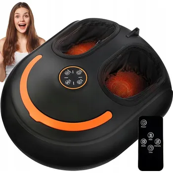 Masážní přístroj KOMFORTNÍ MASÁŽNÍ PŘÍSTROJ NA NOHY SHIATSU 40W S FUNKCÍ VYHŘÍVÁNÍ A 4 REŽIMY