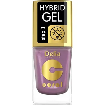 Přípravek na nehty Delia Cosmetics Coral Hybrid Gel Lak na nehty