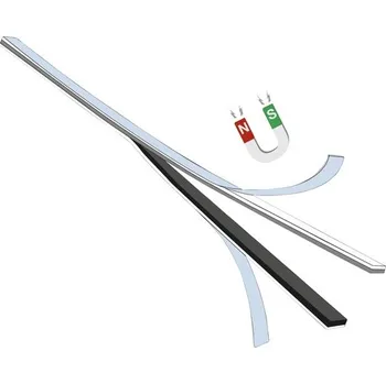 Lepicí páska Magnetická páska samolepicí 10 mm x 1 m antracit