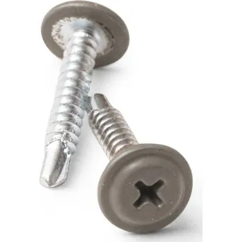 Plot Covernit Samořezný vrut k WPC plotovkám šedá 25