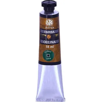 Výtvarná barva Art&Hobby ARTEA Olejová barva Profi 18ml, Chrome Green / Chromová Zelená, 83410969