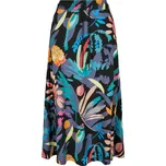 Ladies Viscose Midi Skirt - blackfruity XL