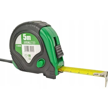 metr Svinovací metr Stalco 5 m x 19 mm, pogumovaný, protiskluzový
