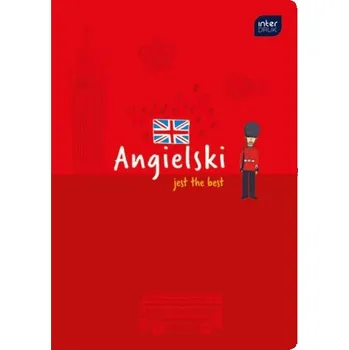 Sešit Sešit A5 s linkami Interdruk – angličtina, 60 listů