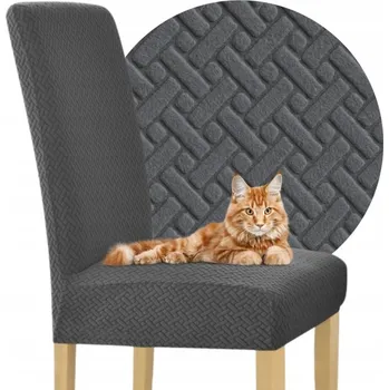 Potah na židli Potah na židli Ubieramy-meble šedý