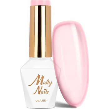 Přípravek na nehty Molly Nails Hybridní lak 8 g - Č. 26 Elegant Blush