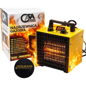 Přímotop ELEKTRICKÉ TOPIDLO 3KW CATA TERMOSTAT OHŘÍVAČ VENTILÁTOR DÍLENSKÝ EC