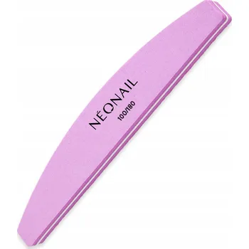 Pilník na nehty NEONAIL půlměsíc (lodička) papírový růžový