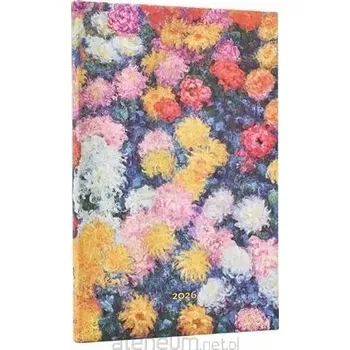 Kalendář Paperblanks Kalendář 2026 Maxi Týden na stránce Horizontální - Chryzantémy