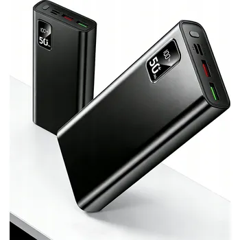 Powerbanka Powerbanka 50000 mAh černá 4x USB typ A/C s displejem