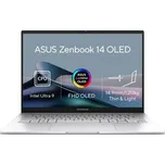 ASUS NTB Zenbook 14 (UX3405CA-OLED233X), Ultra 9-285H, 14" 1920 x 1200, 32GB, 1TB SSD, Intel Arc, W11Pro, Silver
