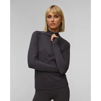 Dámské oblečení Dámská šedá Mikina Varley Always Warm Base Layer Hf Zip Var01676-black-marl