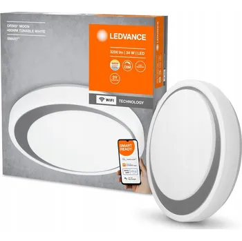 Kulatý Stropní Svítidlo Ledvance 48 x 8,6 cm šedá