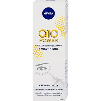 Pleťový krém NIVEA Q10 Power rozjasňující oční krém proti vráskám 15 ml