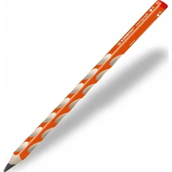 Grafitová tužka Tužka Stabilo Easy graph 2B pro praváky, oranžová