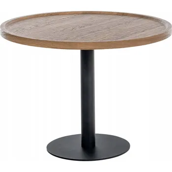 Konferenční stolek Konferenční stolek Sada odkládacích stolků Aspen černý dřevo