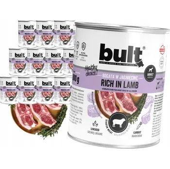 Krmivo pro psa VLHKÉ KRMIVO PRO PSA BULT KONZERVY S JEHNĚČÍM MASEM 12x800G