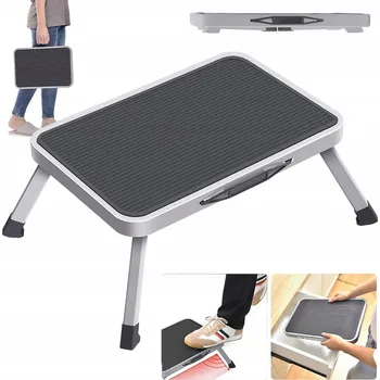 Žebřík ŽEBŘÍK SKLÁDACÍ 1-STUPŇOVÝ SCHŮDKOVÝ ŽEBŘÍK 150 KG