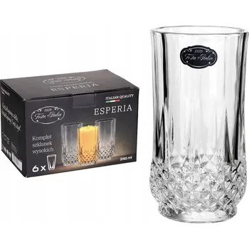 Sklenice Sklenice na nápoje Festa Italia 246 ml 6 ks