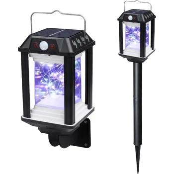 Venkovní osvětlení Solární lampa zapichovací lampa Led Light černá 57 cm 1 ks