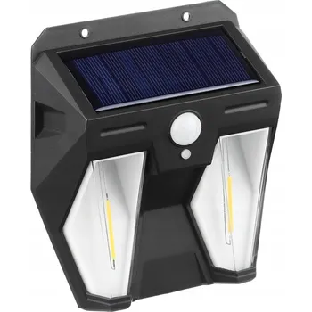 Nástěnné svítidlo SOLÁRNÍ NÁSTĚNNÉ SVÍTIDLO LED SE SENZOREM POHYBU A SOUMRAKU