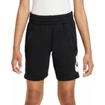 Dětské sportovní kraťasy Nike NSW CLUB FT SHORT HBR K černé FD2997-010 - XL | UK 8 | US 9