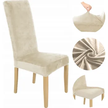 Potah na židli Potah na židli Ubieramy-meble béžový