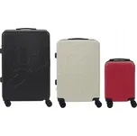 Sada tří kufrů Multikolor