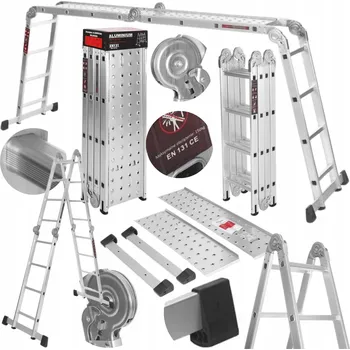 Žebřík Žebřík G21 hliníkový 3 x 16 do 150 kg