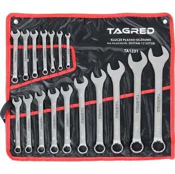 Tagred TA1231, Kombinované klíče 8-32 mm | 17 ks