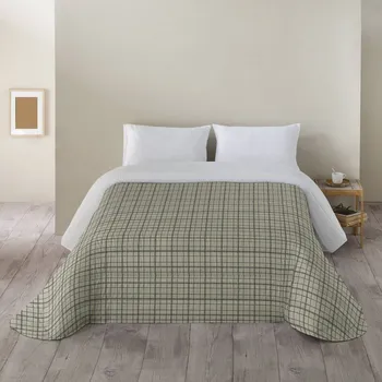 přikrývka Blancheporte Kostkovaná přikrývka z mikrovlákna 200g/m2 Velikost: 220x240 cm