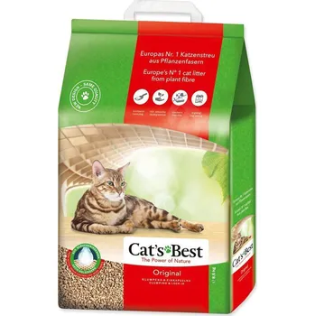 Podestýlka pro kočku Cats Best ORIGINAL (ÖKO PLUS) 20 L / 8,6 kg