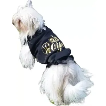 Obleček pro psa Tričko pro psa, černé Royal Doggydolly (Oblečky pro psy trička)