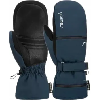 Rukavice Unisex lyžařské kožené rukavice REUSCH ALESSIA GORE-TEX, tmavě modré, velikost 6,5