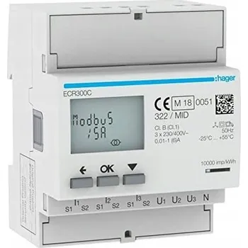 Rozvaděč Elektroměr Hager 230 V IP20 80 A