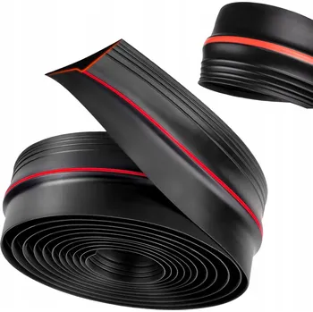 Garážová vrata Černá prahová těsnicí lišta 3m pro garážová vrata – 88mm
