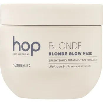 Vlasová regenerace MONTIBELLO Hop Blonde Glow Mask Maska na blond vlasy 500 ml