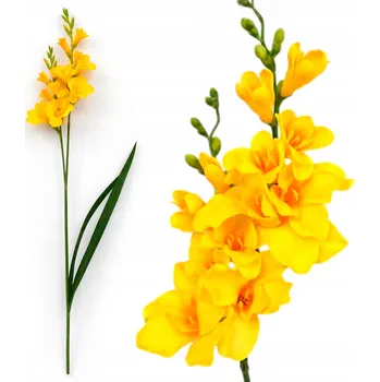 umělá květina UMĚLÁ FRÉZIE JEDNOTLIVÁ NA ARANŽOVÁNÍ KYTICE JAKO ŽIVÁ DEKORACE KVĚT XL