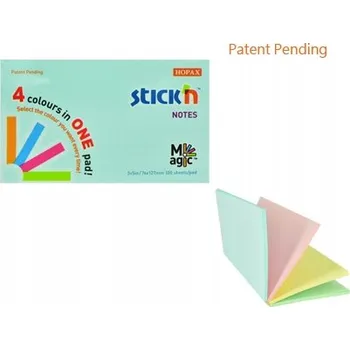 Samolepící bloček Samolepicí bločky Stick'n 100 listů