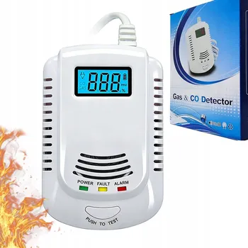 Bezpečnostní detektor DETEKTOR PLYNU PROPAN BUTAN LPG METAN