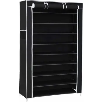 Botník Botník Songmics 88 x 160 x 28 cm černá