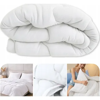 přikrývka Přikrývka 140x200 cm Teplá Celoroční z Fleecu Oboustranná 400g