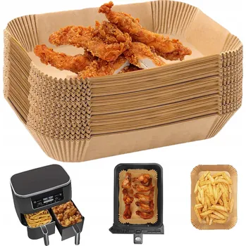 Obraz PAPÍR NA PEČENÍ VLOŽKY DO HORKOVZDUŠNÉ FRITÉZY AIR FRYER 500 KUSŮ