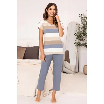 Pánské pyžamo DÁMSKÉ PYŽAMO 741 W/26 šedá M